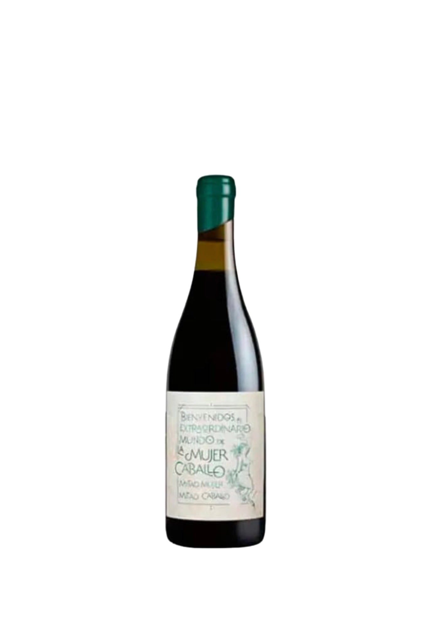 Mujer Caballo Verde